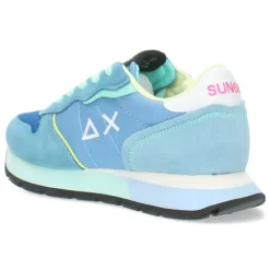 Blauwe sneakers
