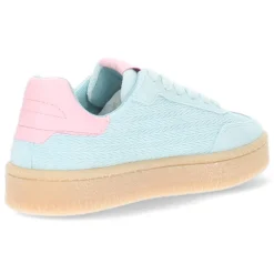 Blauwe sneakers