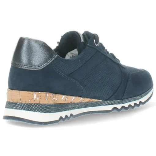 Blauwe sneakers