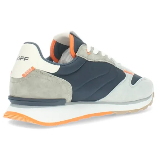 Blauwe sneakers