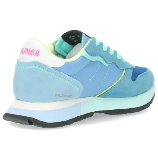 Blauwe sneakers