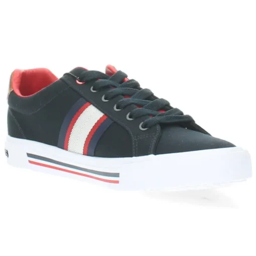 Blauwe sneakers