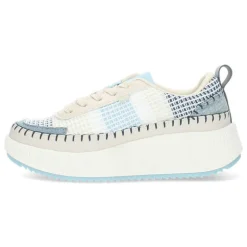Blauwe sneakers