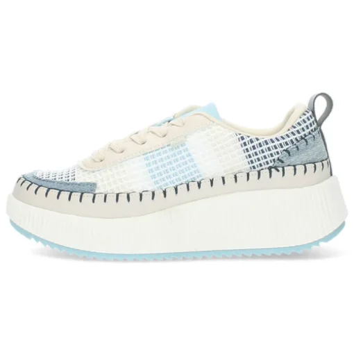 Blauwe sneakers
