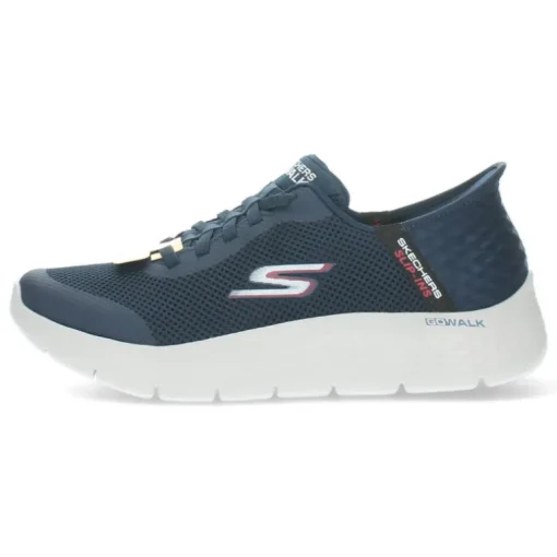Blauwe sneakers