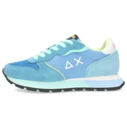 Blauwe sneakers