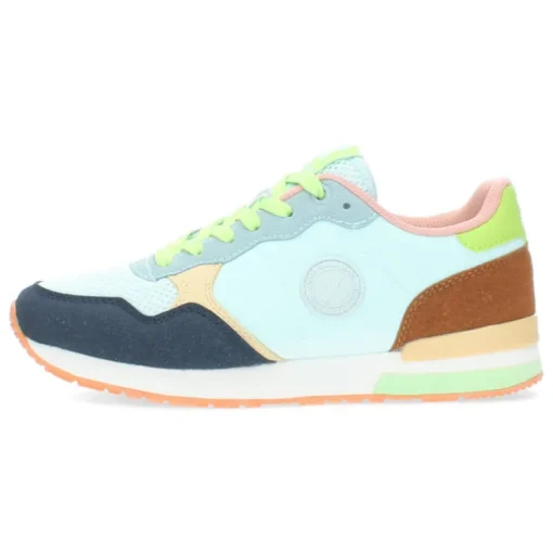 Blauwe sneakers