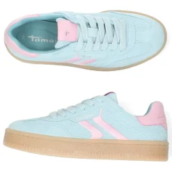Blauwe sneakers