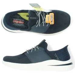 Blauwe sneakers