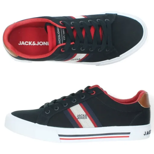 Blauwe sneakers