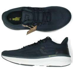 Blauwe sneakers
