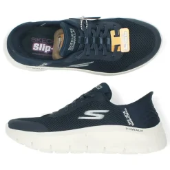 Blauwe sneakers