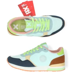 Blauwe sneakers