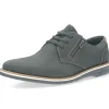 Blauwe veterschoenen