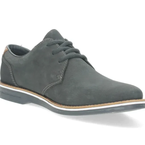 Blauwe veterschoenen