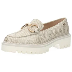 Bronzen loafers