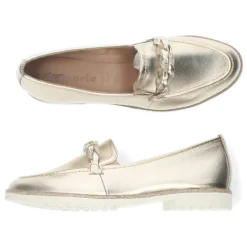 Bronzen loafers