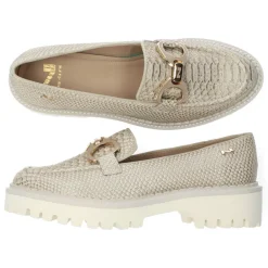 Bronzen loafers