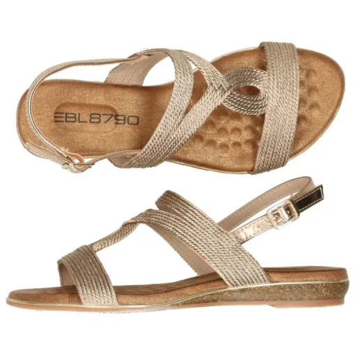 Bronzen sandalen