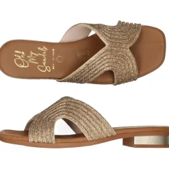 Bronzen slippers