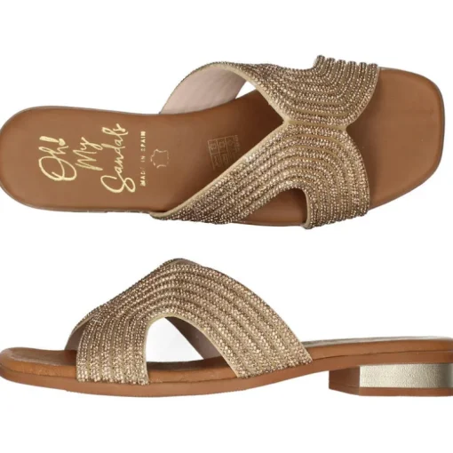 Bronzen slippers