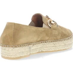 Bruine espadrilles