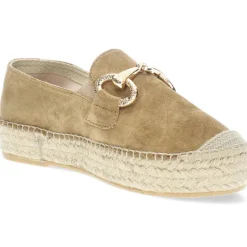 Bruine espadrilles