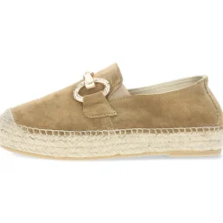 Bruine espadrilles
