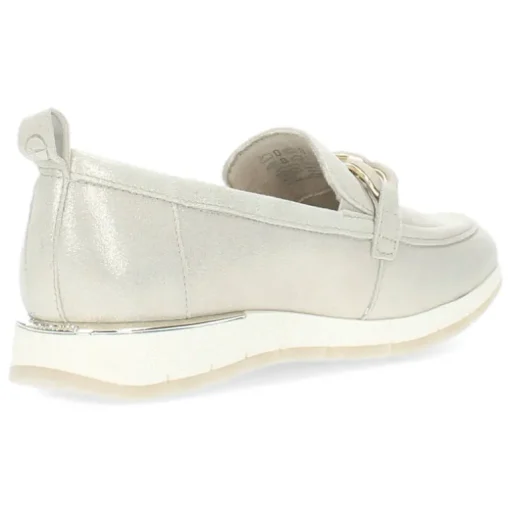 Champagne loafers