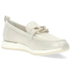Champagne loafers