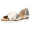 Champagne sandalen