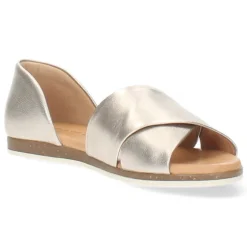 Champagne sandalen