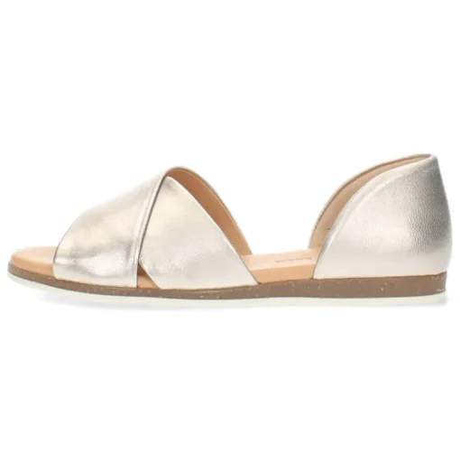 Champagne sandalen