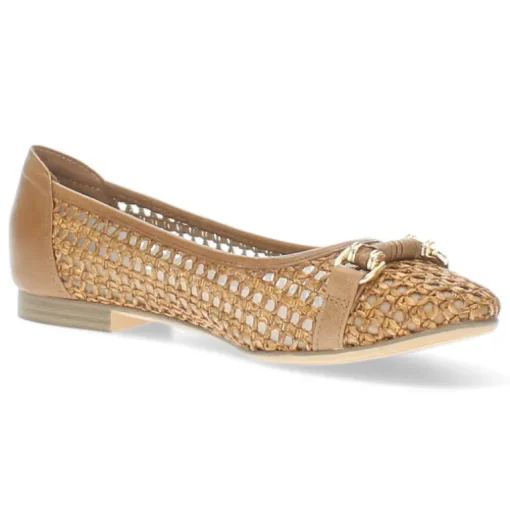 Cognac ballerina's