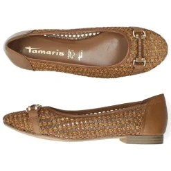 Cognac ballerina's