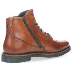 Cognac bottines Caj