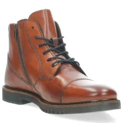 Cognac bottines Caj