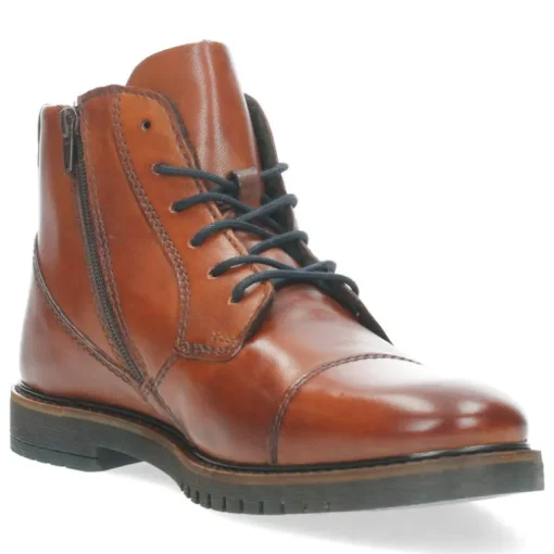 Cognac bottines Caj