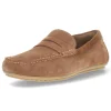 Cognac mocassins