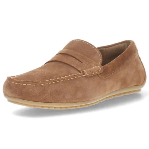 Cognac mocassins