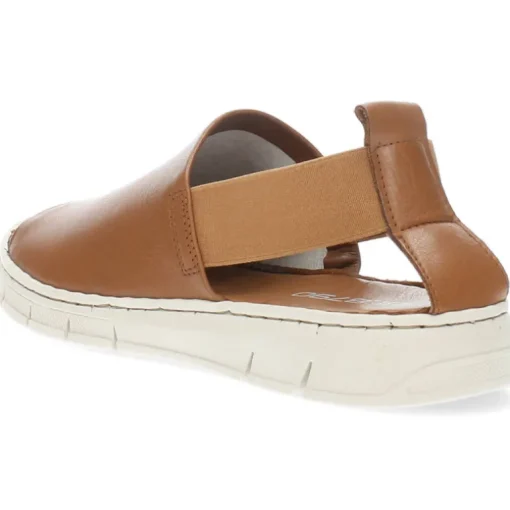 Cognac sandalen