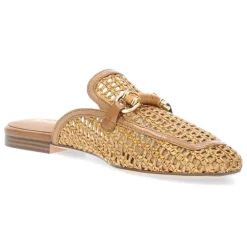 Cognac slippers