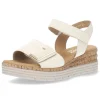Crème kleurige sandalen