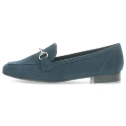 Donkerblauwe Mocassins