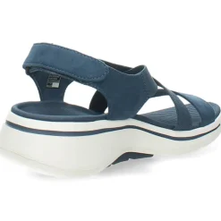 Donkerblauwe sandalen