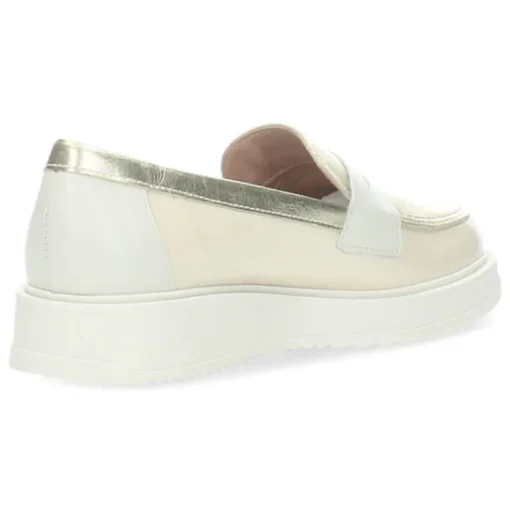 Ecru loafers
