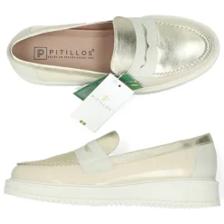 Ecru loafers
