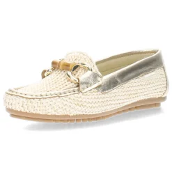 Ecru mocassins