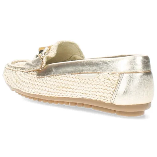 Ecru mocassins