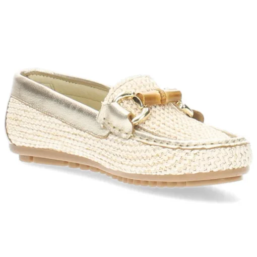 Ecru mocassins